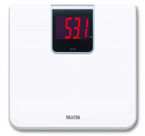 Tanita HD-395 WH White Digital Bathroom Scale 150kg Max