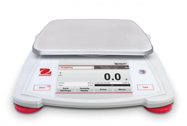 Ohaus High-Performance Portable Balances with Intuitive Touchscreens for High Accuracy 2200 g